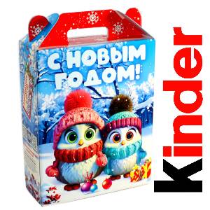 Детский подарок на Новый Год в жестяной упаковке весом 830 грамм по цене 3297 руб в Валдае